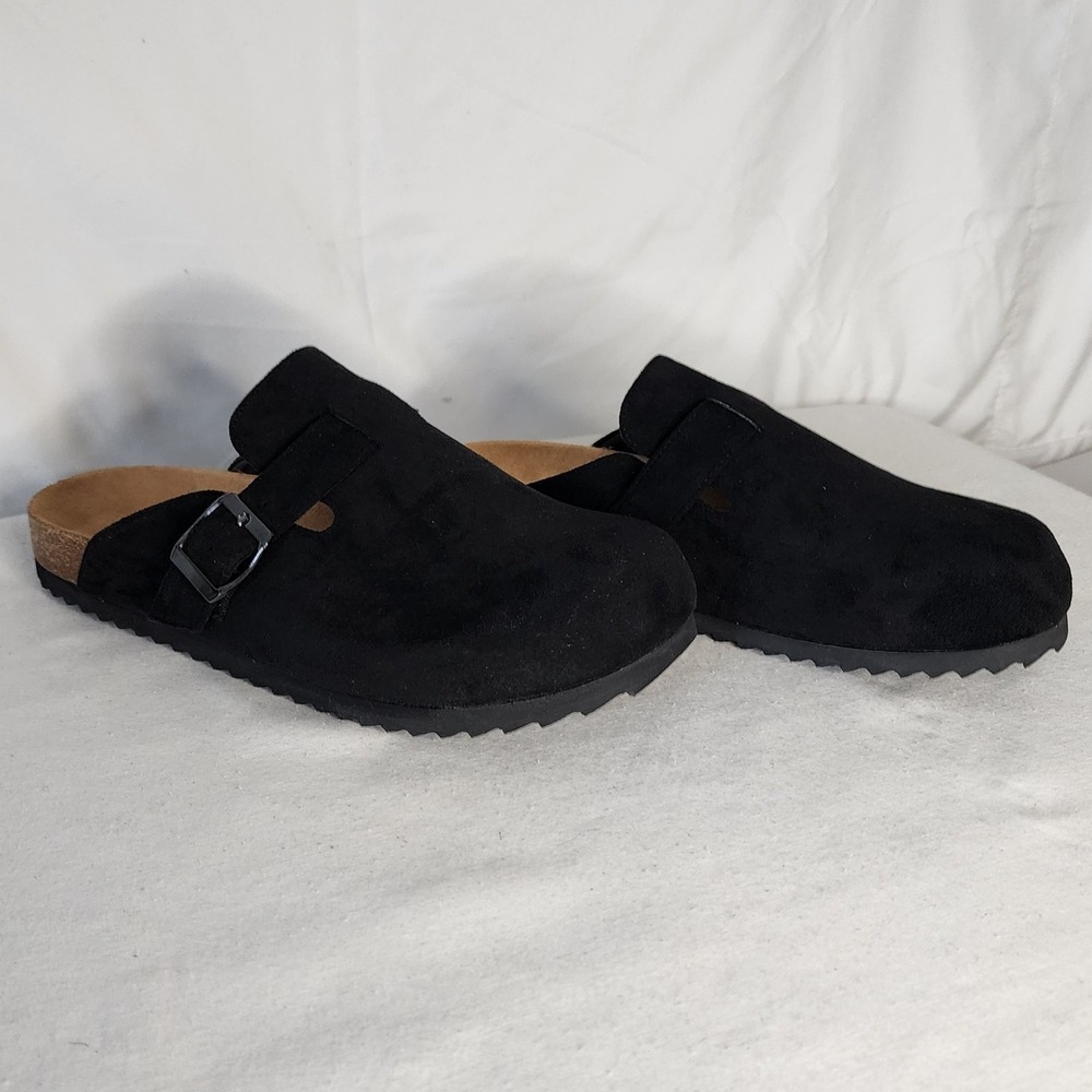 Corkys Footwear Hey Girl Day Dream Clog black suede size 8